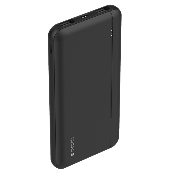 ZAGG Mophie Essentials PowerStation 10000mAh USB-A and USB-C Power Bank - Black