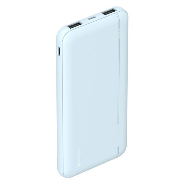 ZAGG Mophie Essentials PowerStation 10000mAh USB-A and USB-C Power Bank - Blue