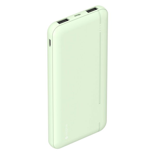 ZAGG Mophie Essentials PowerStation 10000mAh USB-A and USB-C Power Bank - Green