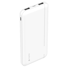 view ZAGG Mophie Essentials PowerStation 10000mAh USB-A and USB-C Power Bank - White