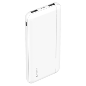 ZAGG Mophie Essentials PowerStation 10000mAh USB-A and USB-C Power Bank - White