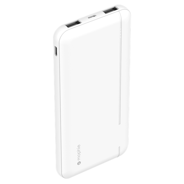 ZAGG Mophie Essentials PowerStation 10000mAh USB-A and USB-C Power Bank - White