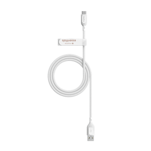 ZAGG Mophie Essentials 1m 15W USB-A to USB-C Braided Charging Cable - White
