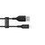 ZAGG Mophie Essentials 1m USB-A to Lightning Braided Cable - Black