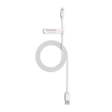 view ZAGG Mophie Essentials 1m USB-A to Lightning Braided Cable - White