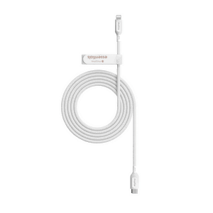 ZAGG Mophie Essentials 2m 60W USB-C to Lightning Braided Charging Cable - White