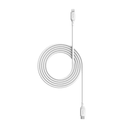 ZAGG Mophie Essentials 2m USB-C to Lightning Cable - White