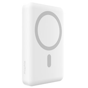 ZAGG Mophie Essentials Snap+ Powerstation 10000mAh USB-C Wireless Magnetic Power Bank - White
