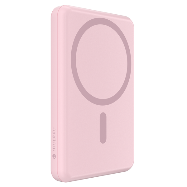 ZAGG Mophie Essentials Snap+ Powerstation 5000mAh USB-C Wireless Magnetic Power Bank - Pink