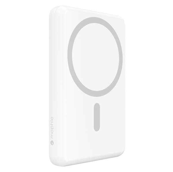 ZAGG Mophie Essentials Snap+ Powerstation 5000mAh USB-C Wireless Magnetic Power Bank - White