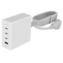 view ZAGG Mophie Speedport 120W 4-Port GaN Wall Charger - White