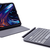 ZAGG Pro Keys 2 Detachable Keyboard Cover for 13 Inch iPad Air (M2) - Black