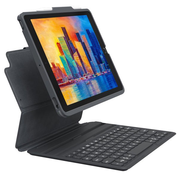 ZAGG Pro Keys Keyboard Case for 10.2 Inch iPad - Charcoal