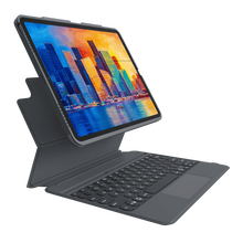 view ZAGG Pro Keys Keyboard Case with Trackpad for 10.9/11 Inch iPad - Charcoal