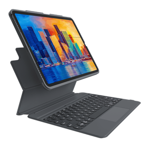 ZAGG Pro Keys Keyboard Case with Trackpad for 10.9/11 Inch iPad - Charcoal