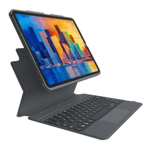 view ZAGG Pro Keys Keyboard Case with Trackpad for 12.9 Inch iPad Pro (Gen 6/5/4) & 13 Inch iPad Air (M2) - Charcoal