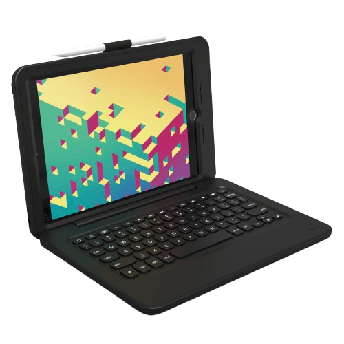 ZAGG Rugged Pro Connect Keyboard Case for 10.2 Inch iPad - Black