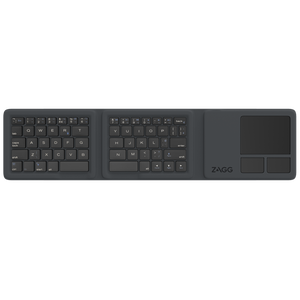 ZAGG Tri-Fold Wireless Keyboard with Touchpad - Black