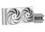 Zalman Alpha2 24 120mm Dual Fan ARGB Liquid Cooler - White
