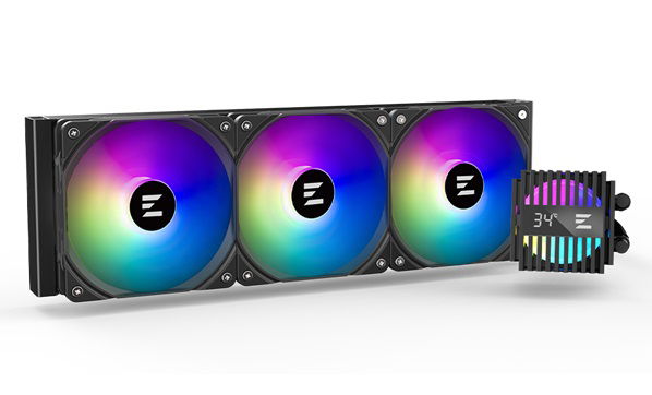 Zalman Alpha2 36 120mm Triple Fan ARGB Liquid Cooler - Black