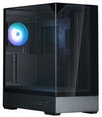Zalman P40 Prism Tempered Glass ATX Mid-Tower Case with No PSU - Black
