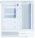 Zalman P40 Prism Tempered Glass ATX Mid-Tower Case with No PSU - White