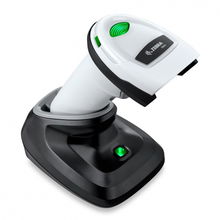 view Zebra DS2278 2D Bluetooth Standard Range Handheld Barcode Scanner with Cradle - White