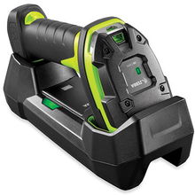 view Zebra DS3678 2D Bluetooth Standard Range Rugged Barcode Scanner - Black/Industrial Green