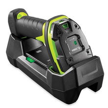 view Zebra LI3678 1D USB Bluetooth Extended Range Rugged Barcode Scanner - Black/Industrial Green